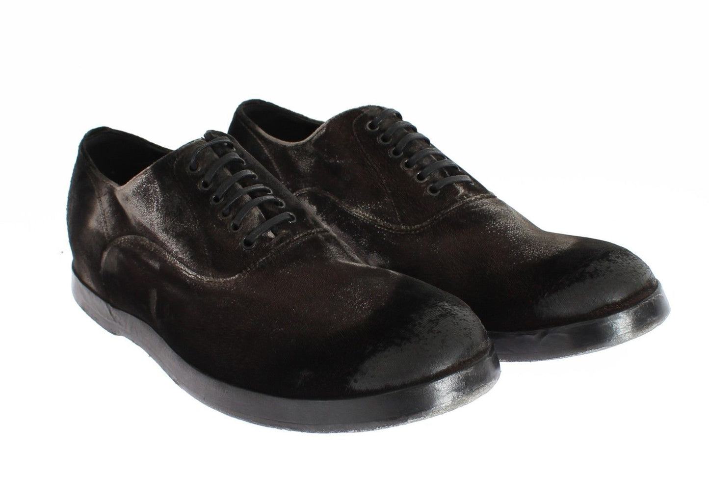 Brown Velvet Casual Mens Laceups Shoes