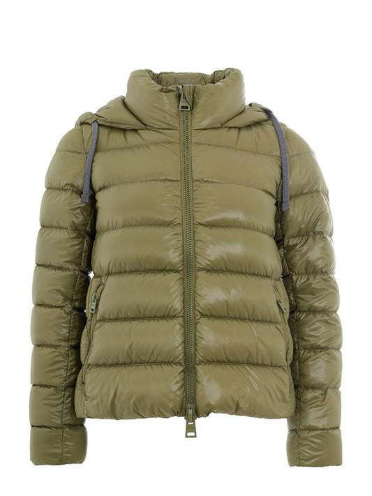 Ultralight Quilted Green Jacket