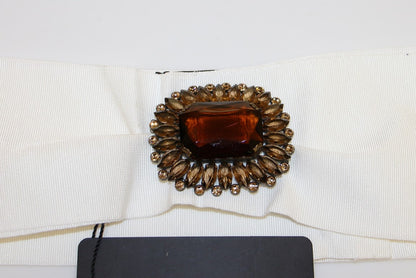 Embellished Snap Button Waist Belt