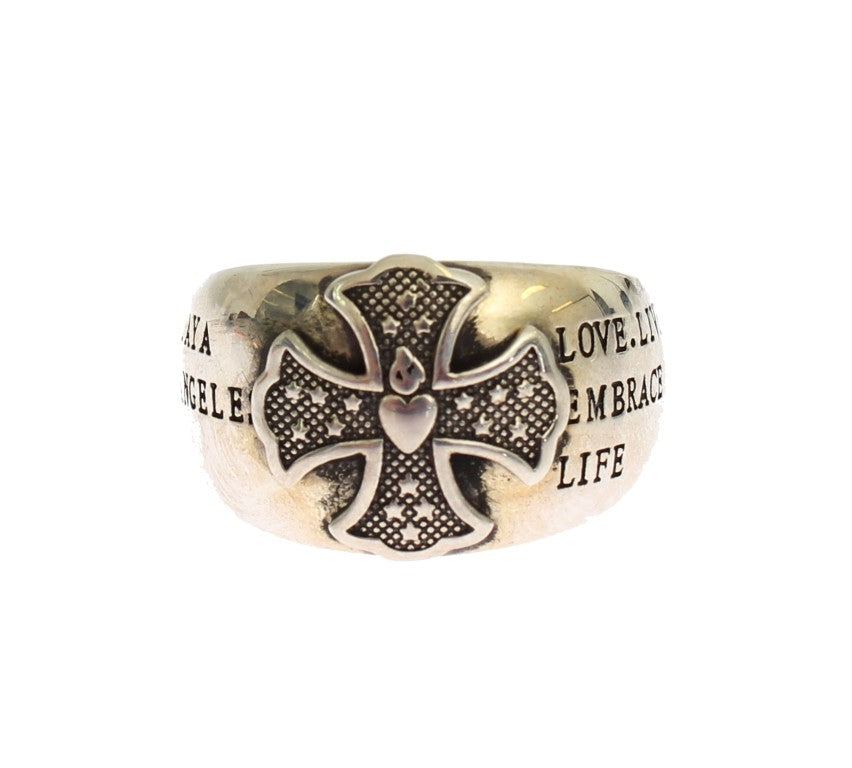 Silver Crest 925 Sterling Ring