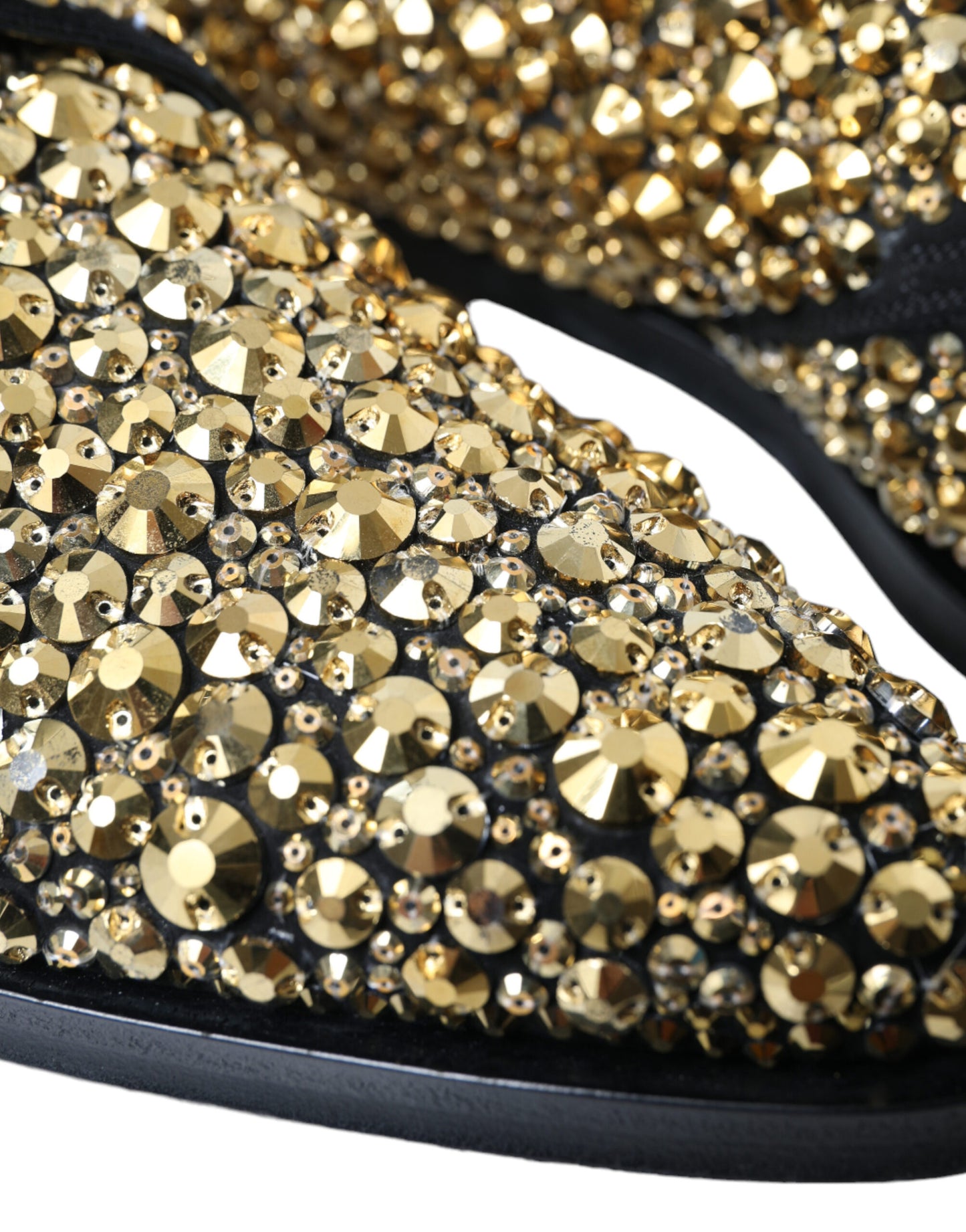 Elegant Gold Black Suede Derby Dress Shoes