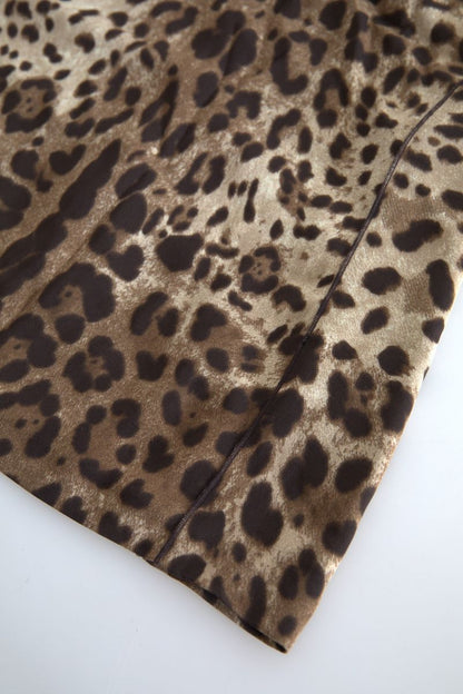 Elegant Leopard Print Tank Top