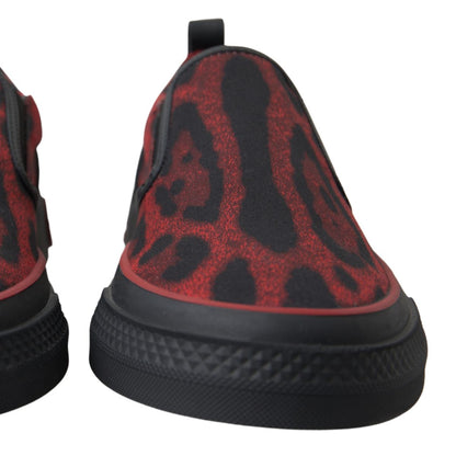 Chic Leopard Print Loafers Sneakers