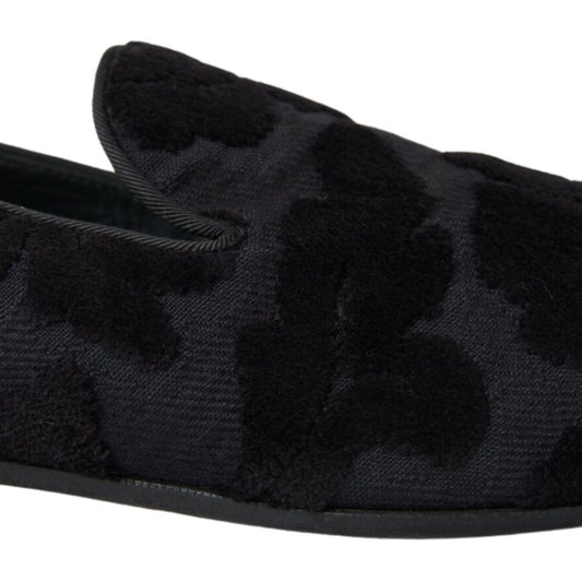 Exquisite Black Vintage Loafers for Men
