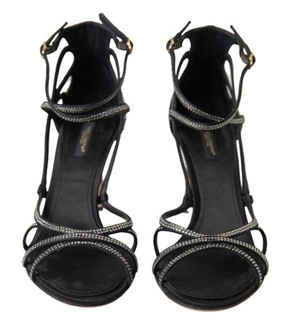 Elegant Keira Rhinestone Stiletto Sandals
