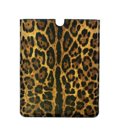 Leopard Leather iPAD Tablet eBook Cover Bag