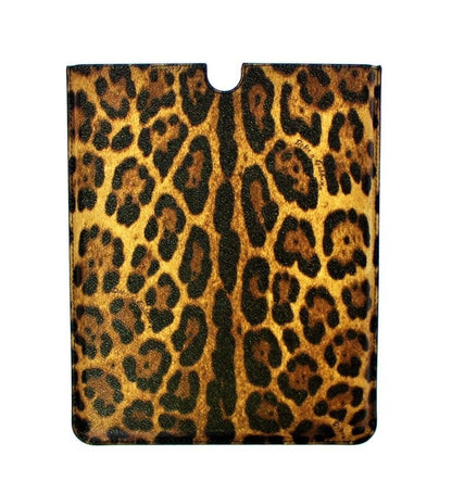 Leopard Leather iPAD Tablet eBook Cover Bag