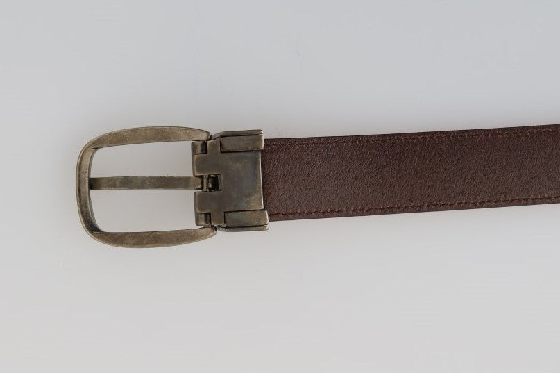 Pink Shiny Leather Gold Vintage Buckle Belt