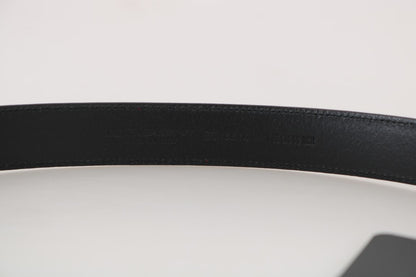 Bordeaux Leather Gray Brushed Buckle Belt