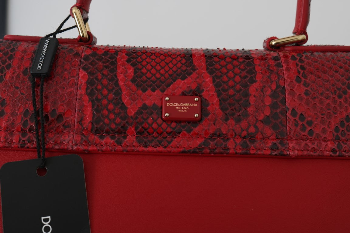 Dolce & Gabbana Multicolor Python Leather Bag Accessory Shoulder Strap