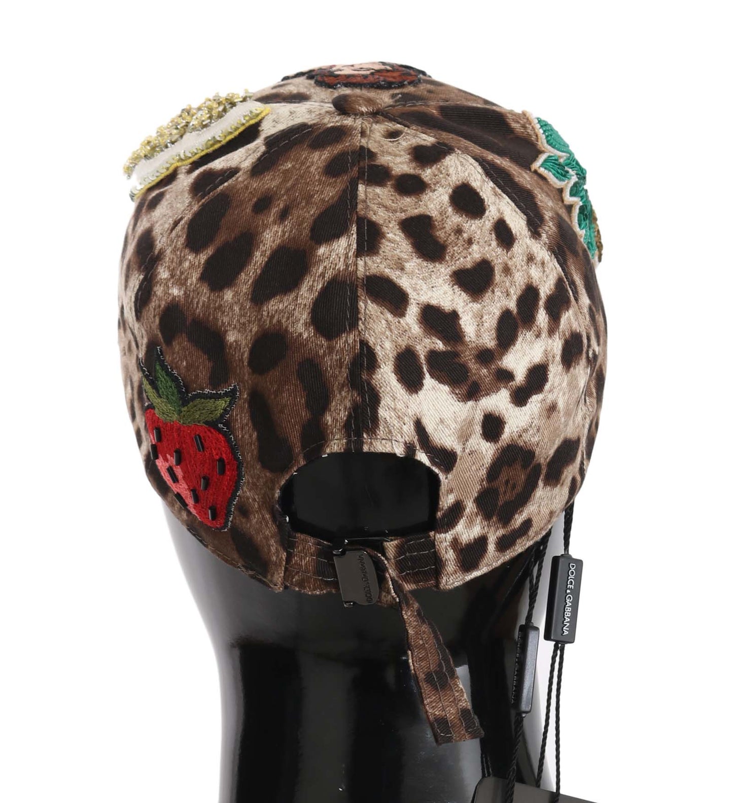 Elegant Sequined Leopard Baseball Cap