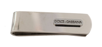 Silver Brass Metal Logo Branded Accessory Clip