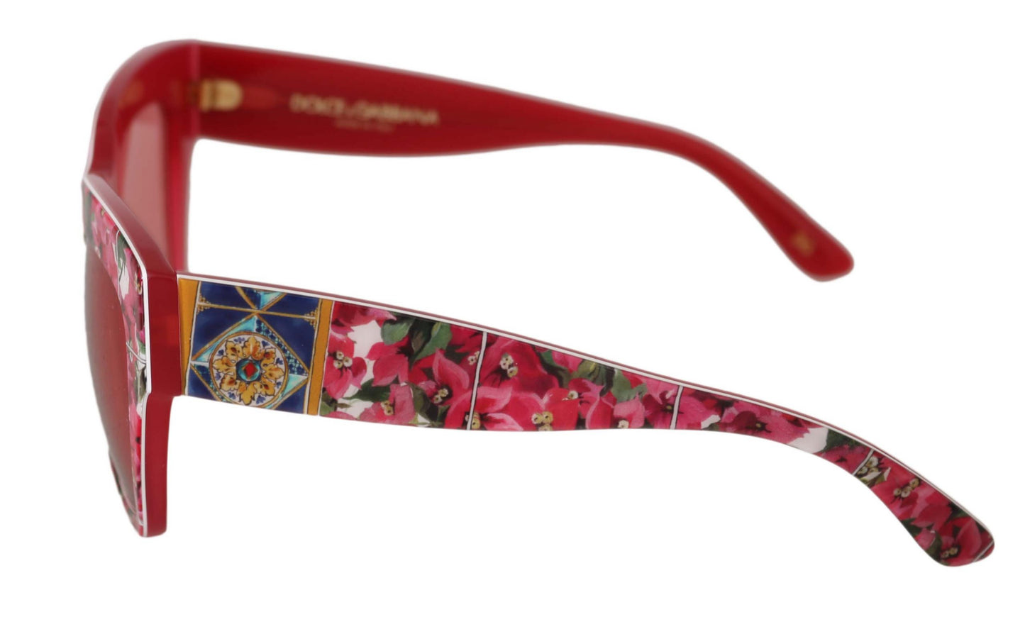 Pink DG4231 Floral Pattern Butterfly Sunglasses
