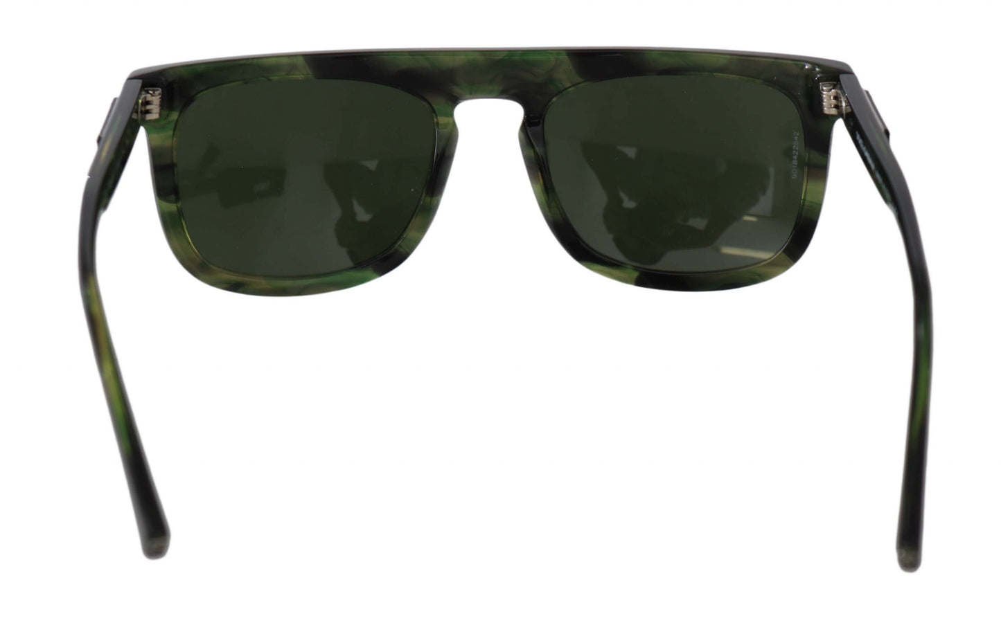 Green Rectangle DG4288 Black Pattern Logo Sunglasses