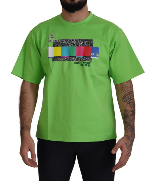 Green Cotton DG CHANNEL Top T-shirt