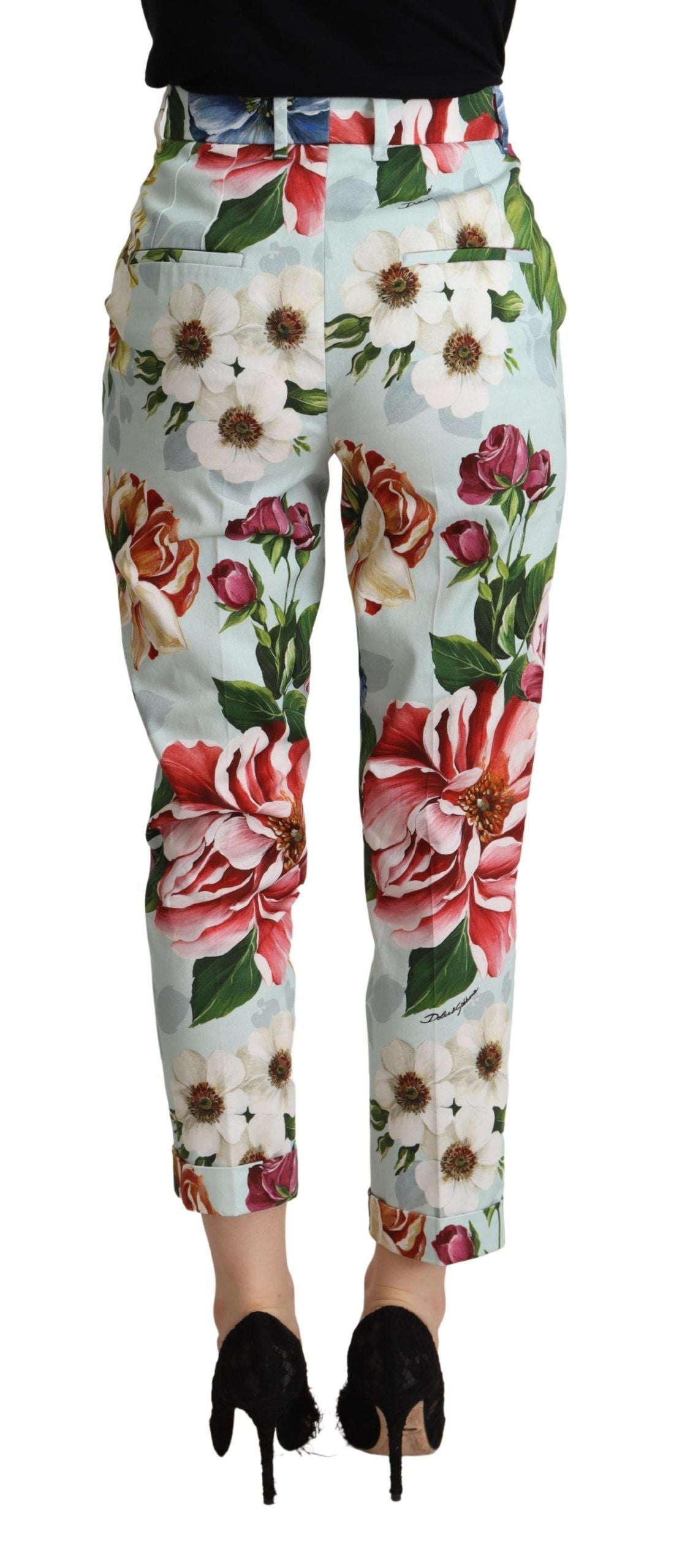 Elevate Your Chic with Floral Tapered Pants