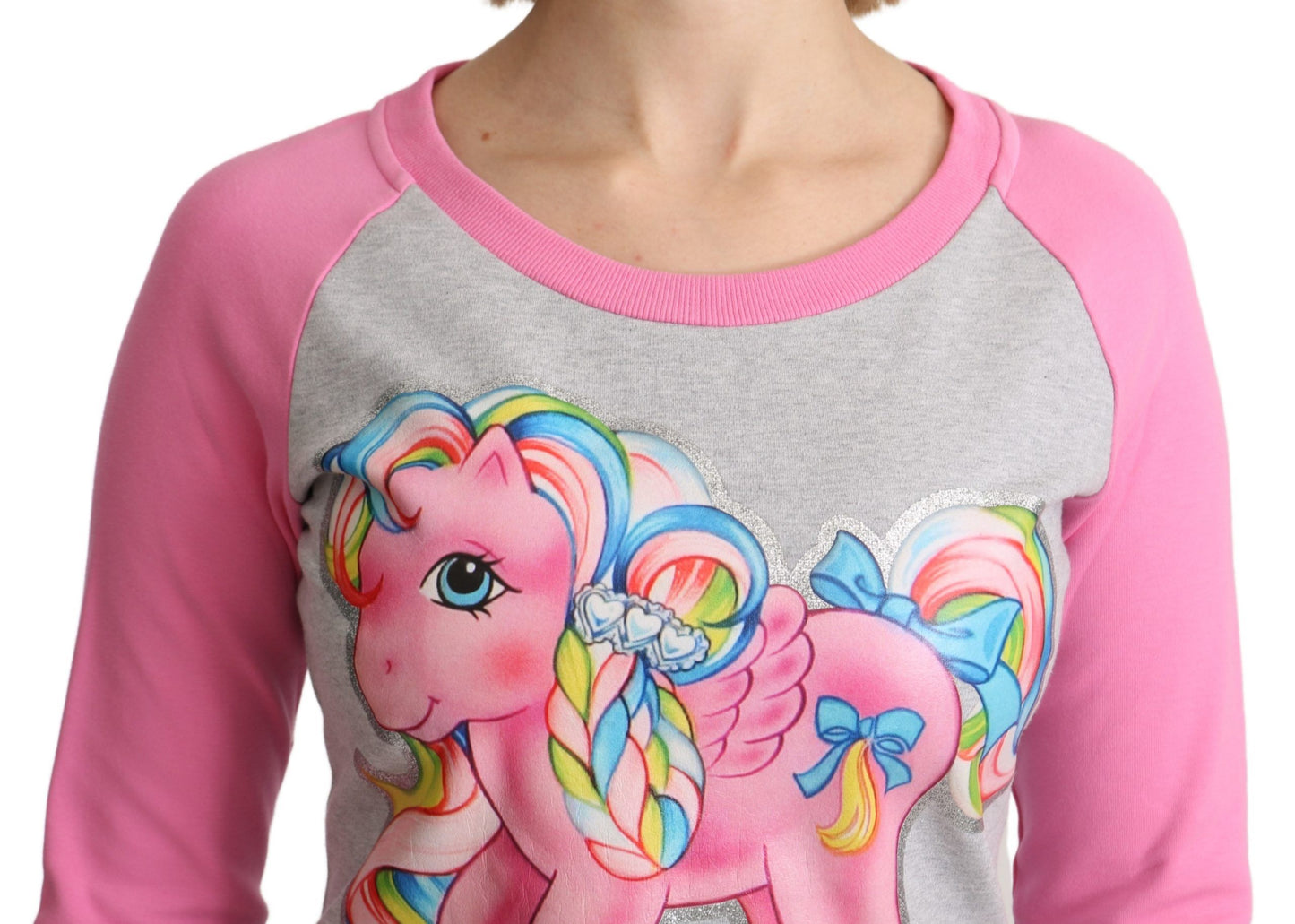 Gray My Little Pony Top Sweater Dress