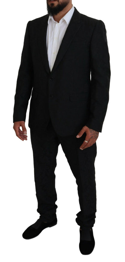 Black Martini Slim Fit Designer Suit