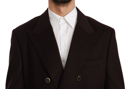 Bordeaux Cashmere Coat TAORMINA Blazer