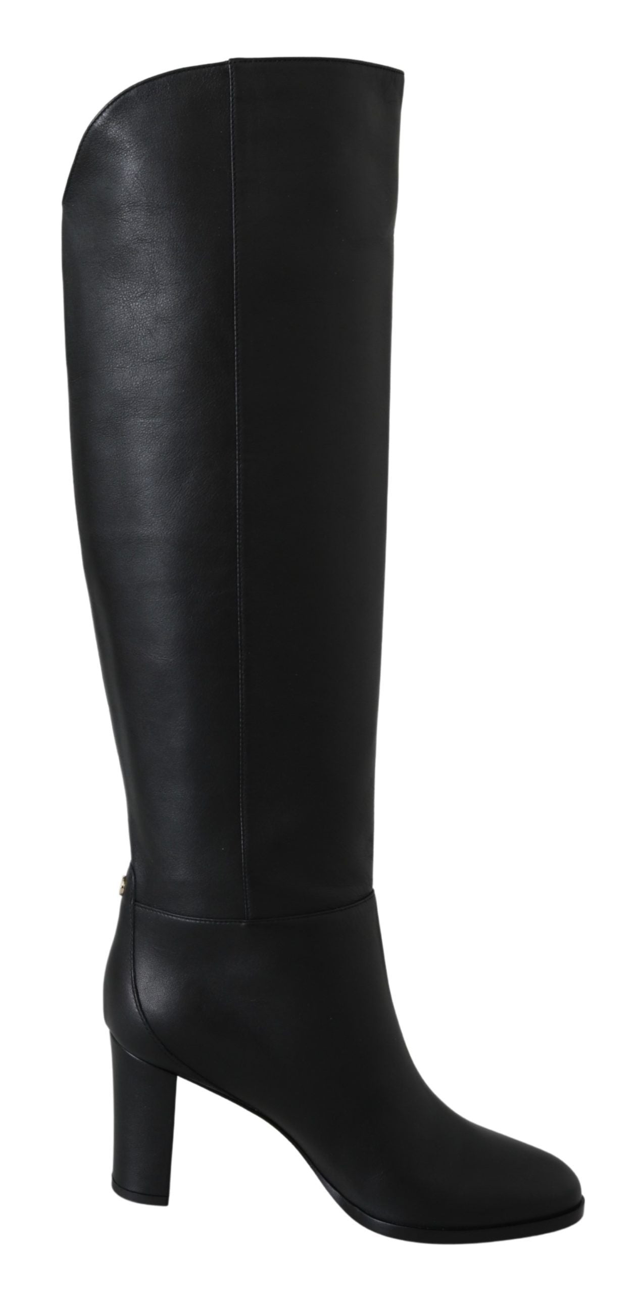 Black Leather Madalie 80 Boots Shoes