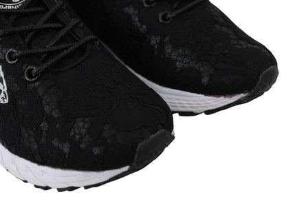 Elegant Black Runner Umi Sneakers