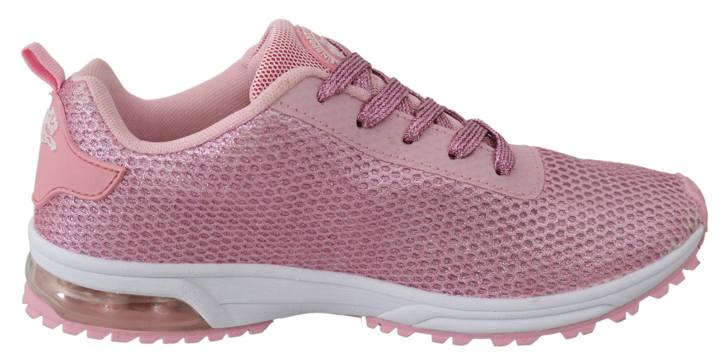 Chic Powder Pink High-Craft Sneakers