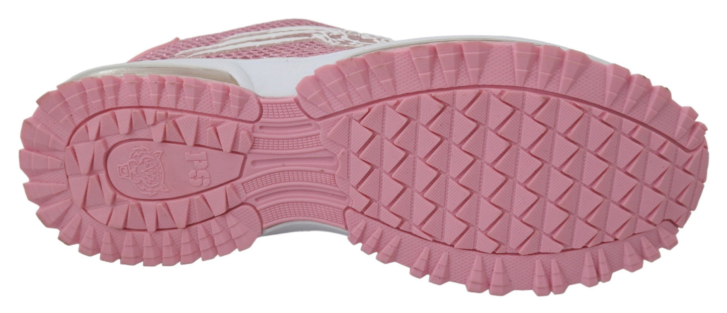 Chic Powder Pink High-Craft Sneakers