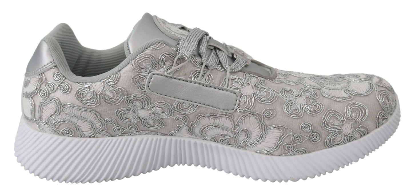 Silver Gleam Runner Joice Sneakers