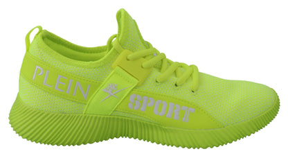 Electrify Your Step with Yellow Carter Sport Sneakers