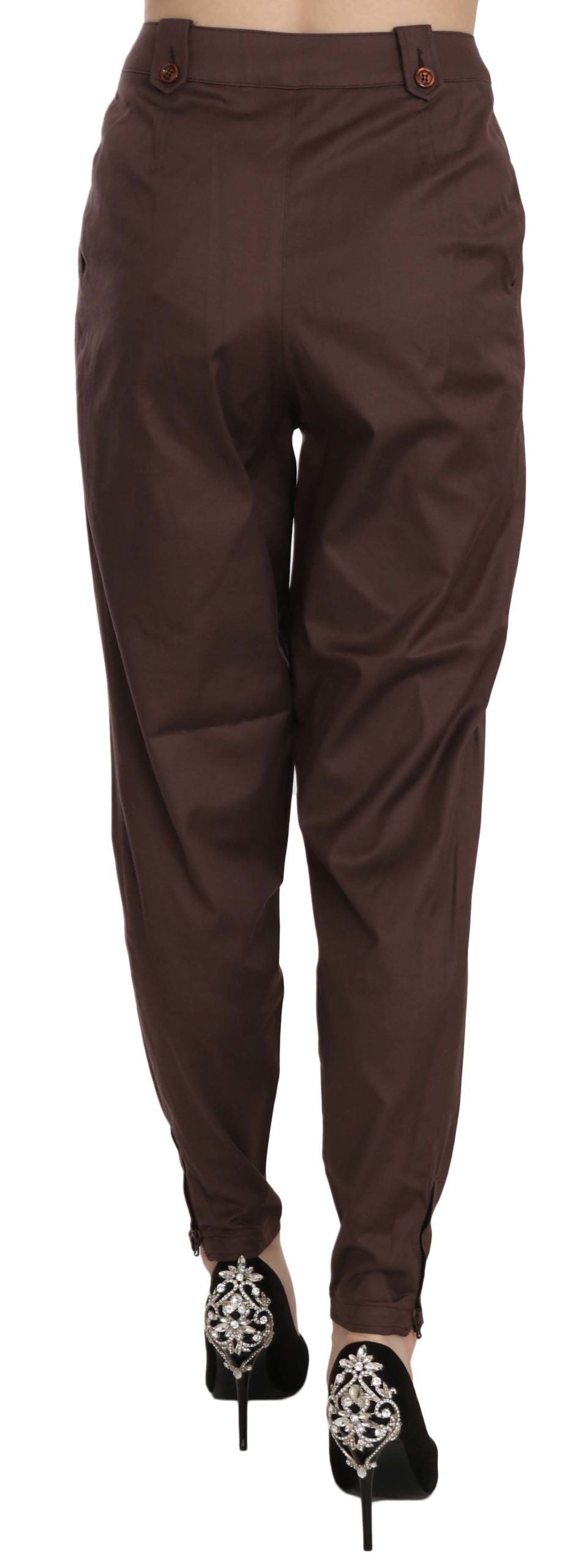 High Waist Tapered Chic Formal Pants