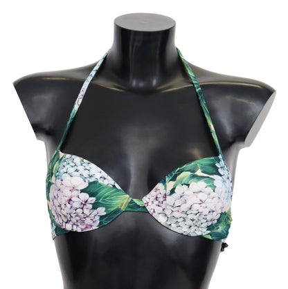 Multicolor Floral Print Beachwear Bikini Tops