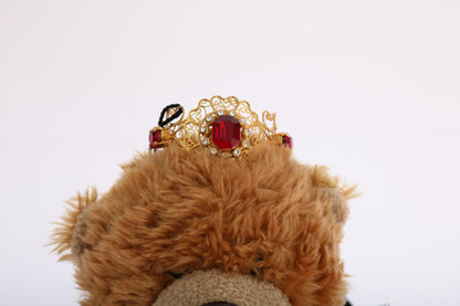 Teddy Bear Crystal Crown Hair Band