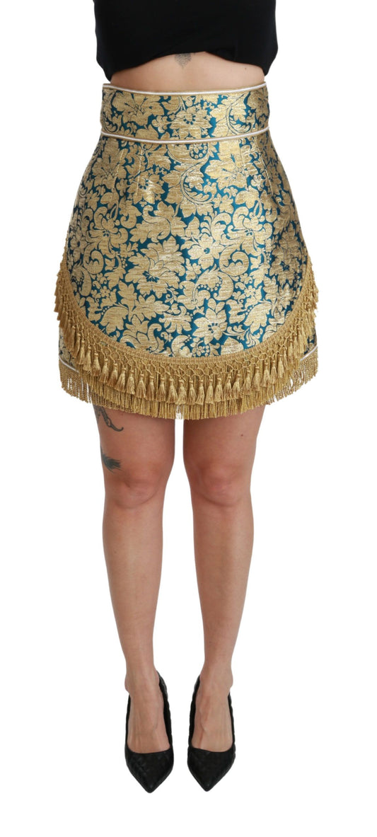 Elevate Your Wardrobe with Our Exquisite Gold Skirt
