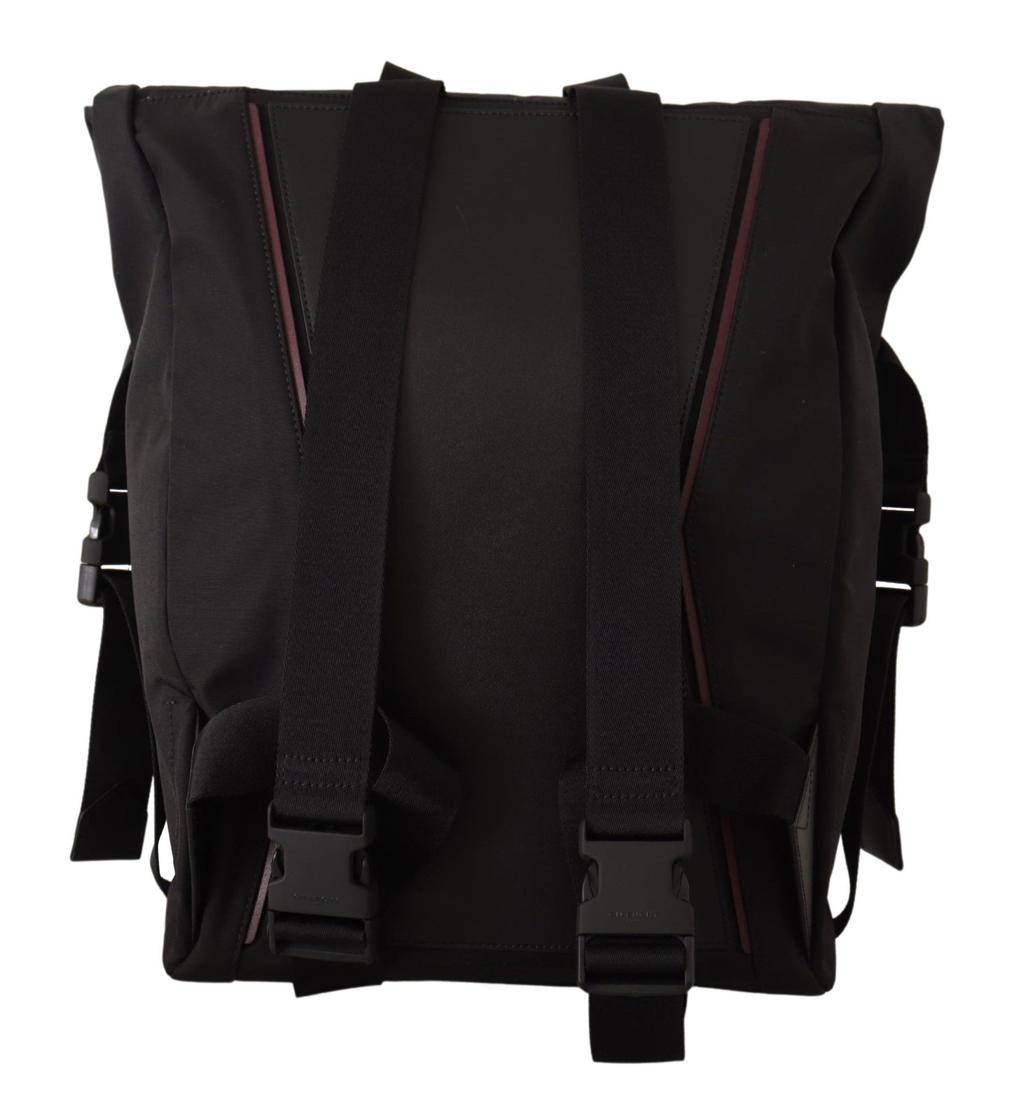 Black Fabric Downtown Top Zip Backpack