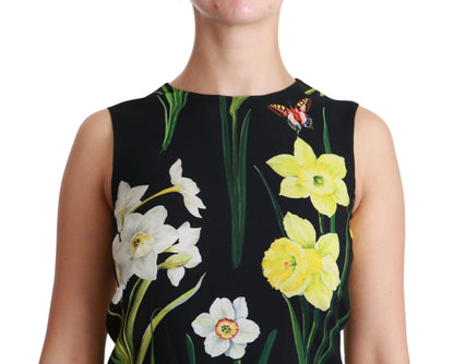 Floral Sheath Mini Dress - Elegance Redefined