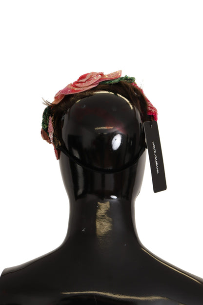 Multicolored Sequined Diadem Headband