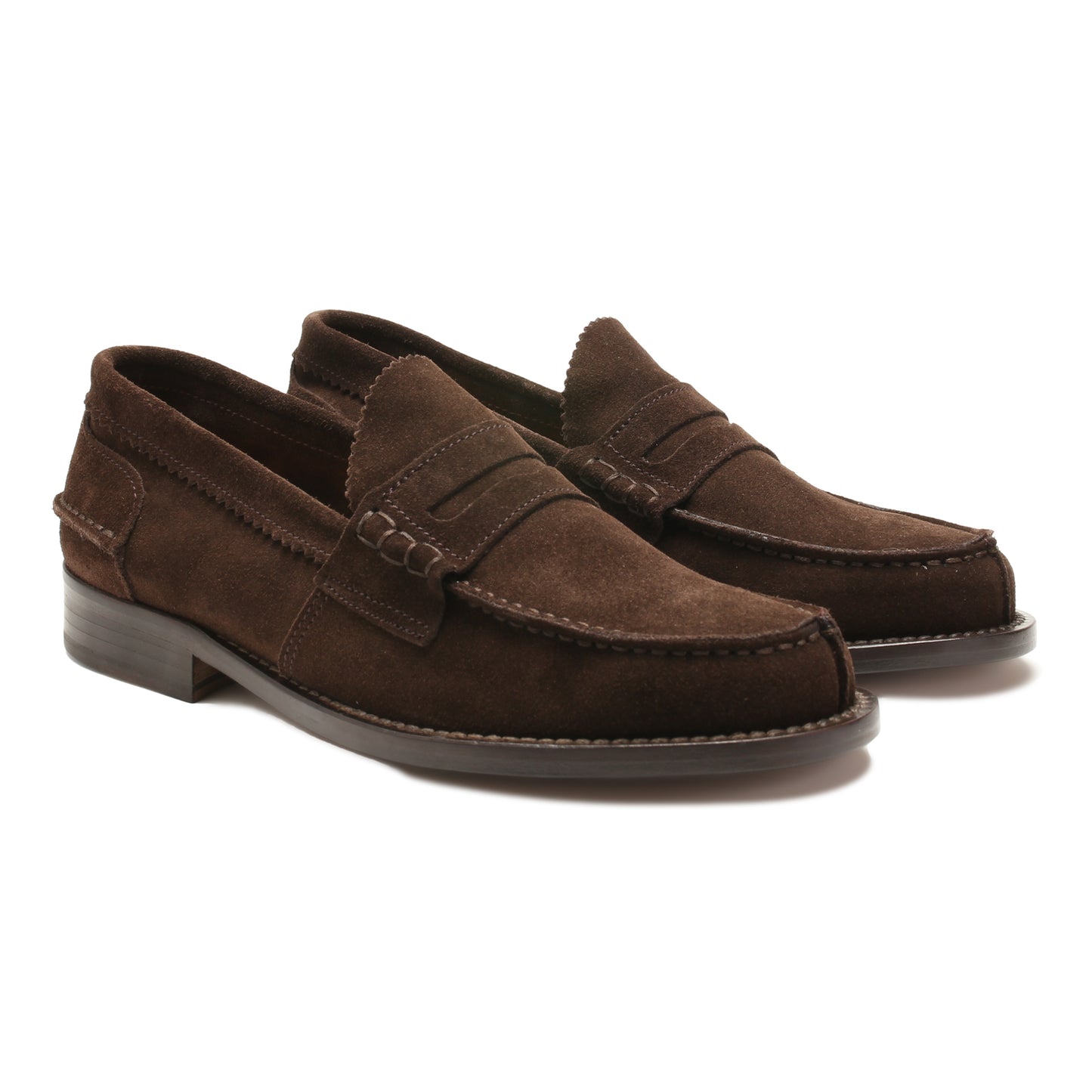 Elegant Mens Suede Leather Loafers
