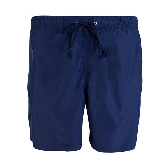 Elegant Blue Swim Boxer Shorts