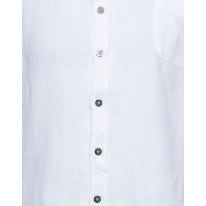 Elegant White Linen Shirt for Men