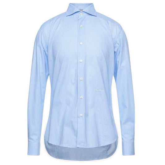 Chic Light Blue Oxford Cotton Shirt