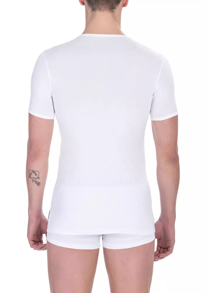 Elegant Crew Neck Cotton T-Shirt - Timeless Comfort