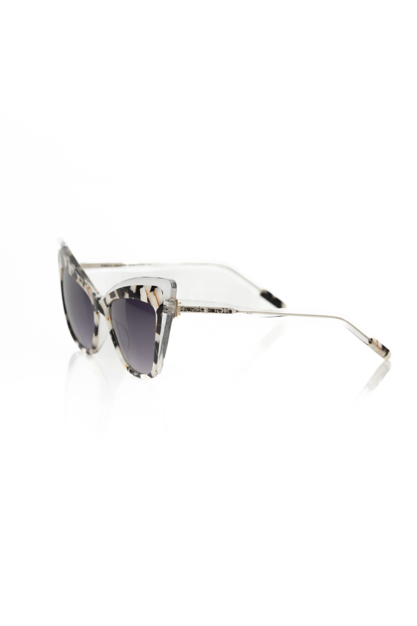 Chic Cat Eye Sunglasses with Pearly Accent