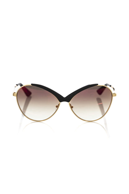 Chic Butterfly-Shaped Sunglasses in Glossy Black