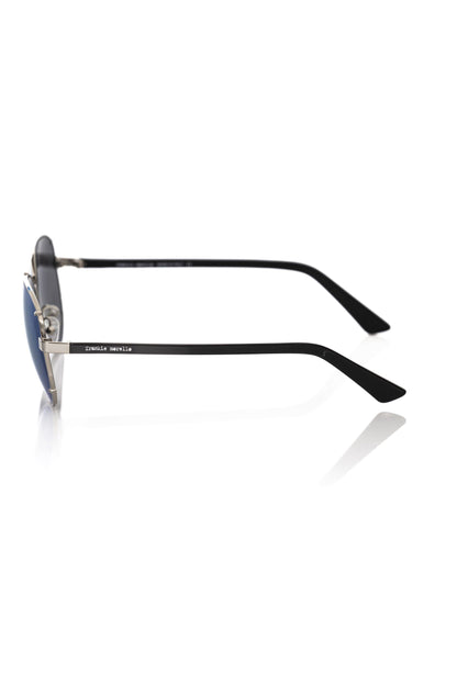 Aviator-Style Metallic Frame Sunglasses