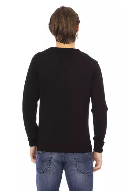 Elegant Black Turtleneck Sweater