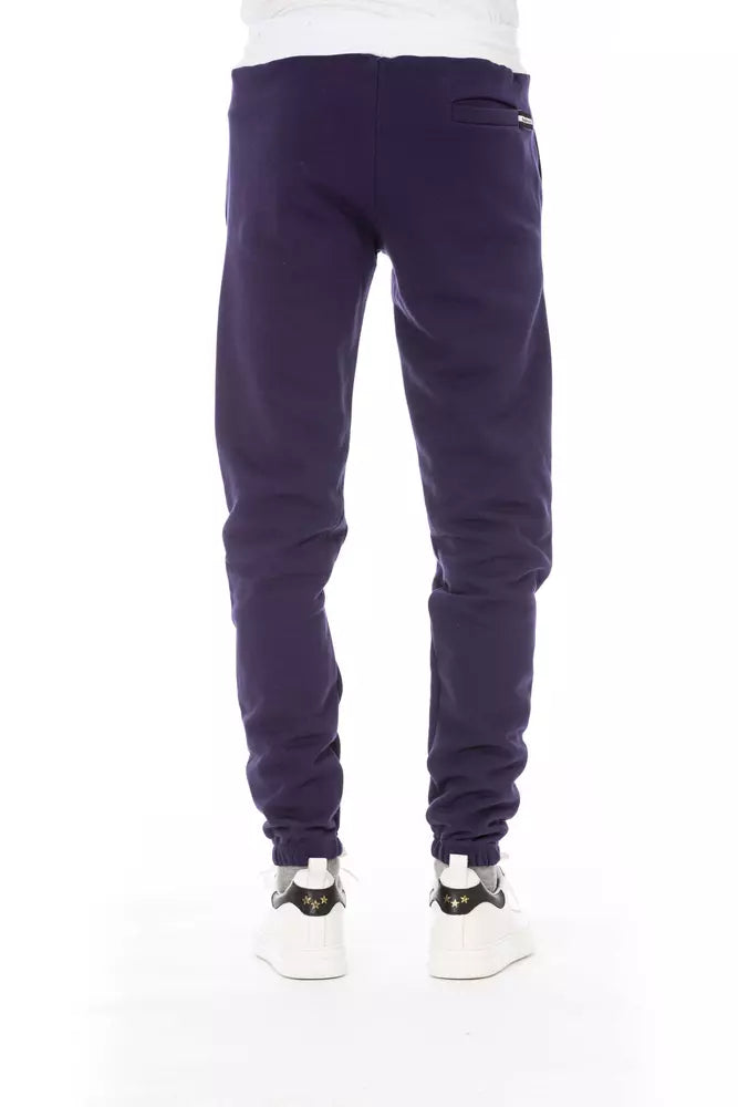 Chic Purple Fleece Sport Pants - Elevate Your Style