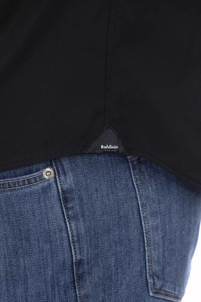 Sleek Men's Slim-Fit Designer Shirt