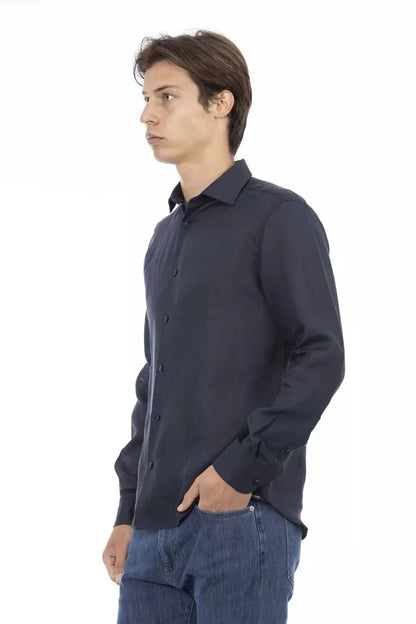 Sleek Linen Slim Shirt for Men