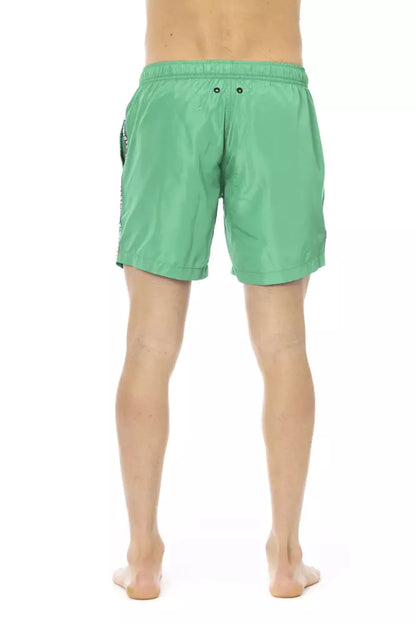 Degradé Print Swim Shorts With Pockets