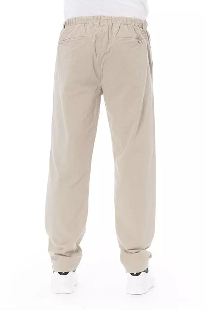 Chic Beige Chino Trousers for Men
